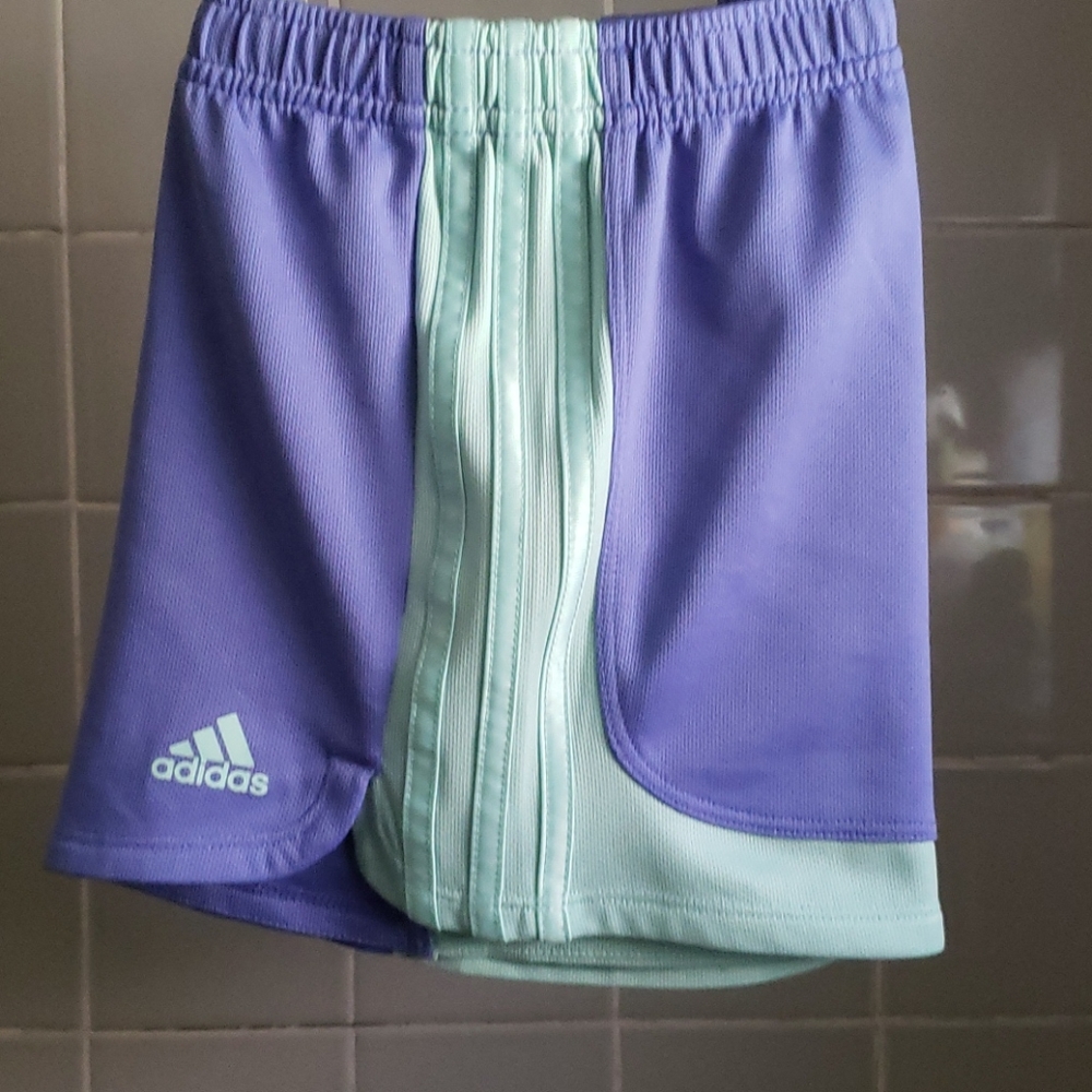 Girl's adidas running shorts